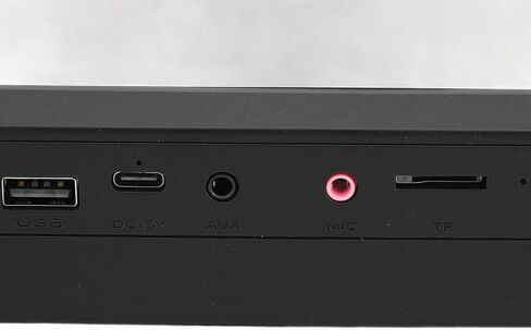مكبرات صوت الكمبيوتر VBESTLIFE ، صوت جهاز كمبيوتر محمول من Bluetooth RGB ، AUX ، بطاقة الذاكرة ، تشغيل محرك أقراص USB ، مكبرات صوت الكمبيوتر التي تعمل بالطاقة USB للشاشة ، الهاتف ، الكمبيوتر ، الكمبيوتر المحمول in Saudi Arabia