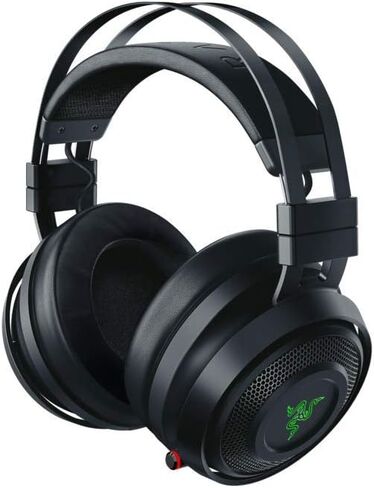 Razer Nari Wireless: Thx Audio Audio - Mooding Geling Gelinged Cushions - 2.4 Ghz Wireless Audio - Gaming Meadso Meads for PC ، PS4 ، Switch & Mobile Devices (READED) in Kuwait
