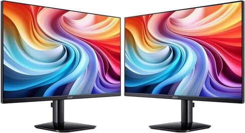 Acer KB273 G0BI (2025) 27 بوصة كاملة HD 120Hz 1MS FreeSync IPS Gaming Monitor 2 Pack in Saudi Arabia