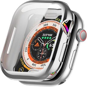متوافق مع Apple Watch Case 42mm Series 10 (2024) ، إطار حارس شاشة مطلي ناعم TPU الوفير الرقيق المتوافق مع سلسلة IWatch Series 10 (Gold ، 42 مم سلسلة 10 (2024)) in Kuwait