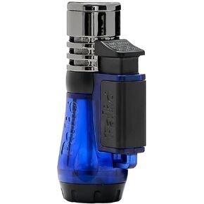 Palió Vesuvio Triple Jet Flame Torch Lighter, Apex Flame for Precision Lighting and Touch-Ups, Extra-Large Translucent Fuel Tank, Green (Pack of 2) in Kuwait
