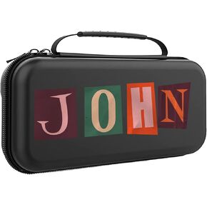 Carrying Switch Case for Nintendo Switch/Switch OLED ، مع 20 لعبة عتيقة الاسم المخصص للحالة الواقية للحالة السفر للحصول على وحدة التحكم والملحقات WC19 in Saudi Arabia