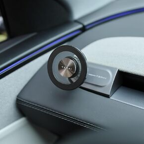 Magnetic Tesla Phone Mount & Holder for Model Y 2025 (Juniper), Slideable Air Vent Mount with Protection Silicone Pads, Magnetic Compatible, Secure Grip, No Damage Installation in Kuwait