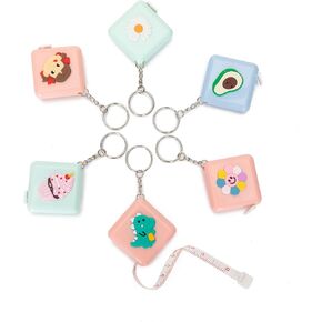 10 PCS Measuring Tape for Body,Mini Tape Measure Retractable Pocket,60-Inch Soft Body Tailor Sewing Ruler Bulk,Craft Cloth Measure Ruler for Kids Knitting School Kindergarten Teacher Travel in Kuwait