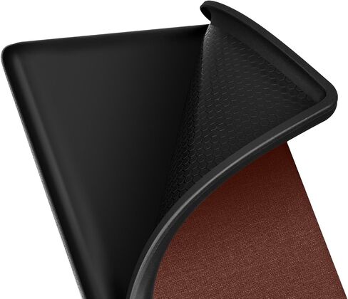 Case for Kindle Paperwhite 2024 with Hand Strap - Fabric Cover with Auto Sleep Wake - Fits 7" Kindle Paperwhite 12th Generation (Brown) in Kuwait