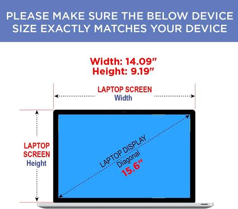Matte Screen Protector for Dell Precision 15 3571 Laptop 15.6 Inch Non Touch 2 PACK in Saudi Arabia