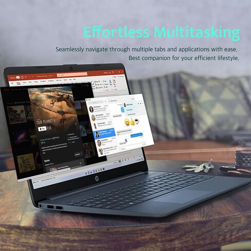 HP Pavilion x360 14" FHD Touchscreen 2-in-1 Laptop, Intel i3-1215U, 8GB RAM, 256GB PCIe SSD, Intel UHD Graphics, 720p Webcam, Wi-Fi, Bluetooth, Windows 11, Blue (Renewed) in Kuwait