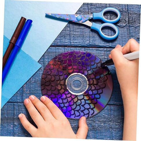 10pcs DIY أقراص الأقراص المضغوطة ديكورات الجدار in Saudi Arabia