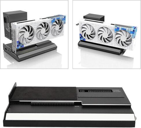 EGPU العلبة لـ Thunderbolt 3 ، USB4.0 40GBPS محطة GPU Dock خارجية مع واجهة TB RJ45 M.2 NVME ، RJ45 ، ATX / SFX ، متوافق مع / PCIE4.0 X4 ، DAISY سلسلة in Kuwait