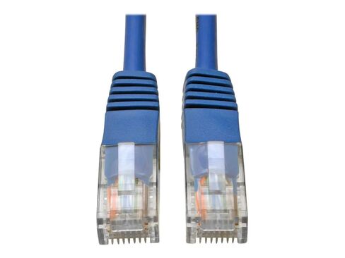 TRIPP Lite Eaton N002-015-Bl-bl-bl-blate ethernet cable ، rj45 m/m ، 350MHz gigabit poe ، unagless utp utp ، 15 ft blue ، pvc stack in Kuwait