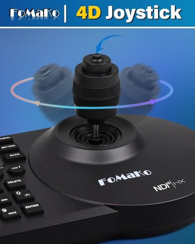 Fomako NDI Camera 20x Zoom Optical Ndi PTZ Camera HDMI (3pcs) + KC601 Pro Video Mixer Switcher + KC608 Pro PTZ Controller (BN202 + KC601 + KN20A) in Saudi Arabia