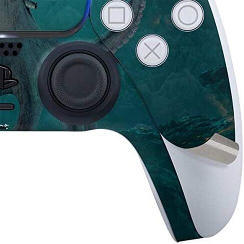 Skinit Decal Gaming Skin Compatible with PS5 Bundle - Officially Licensed Giant Octopus by Vincent HIE Design in Saudi Arabia