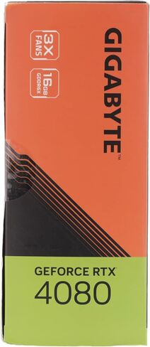 GIGABYTE GeForce RTX 4080 Gaming OC 16GB Graphics Card - 16GB DDR6X, 192bit, PCI-E 4.0, Core 2535Mhz, RGB, Anti-sag Bracket, DP 1.4, HDMI 2.1a, NVIDIA DLSS 3, GV-N4080GAMING OC-16GD in Saudi Arabia
