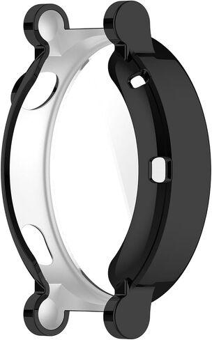 FitTurn Compatible with Huawei Watch GT4 41mm-TPU Full Cover Plating Case In Stock Protective for Huawei Watch GT4 41mm watch cases for Men Women Series(6Colors (clear) in Saudi Arabia