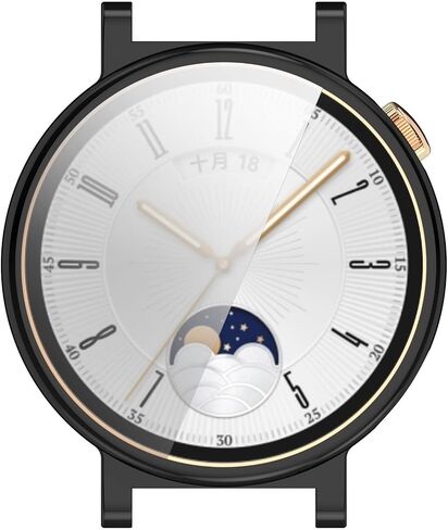 FitTurn Compatible with Huawei Watch GT4 41mm-TPU Full Cover Plating Case In Stock Protective for Huawei Watch GT4 41mm watch cases for Men Women Series(6Colors (clear) in Saudi Arabia