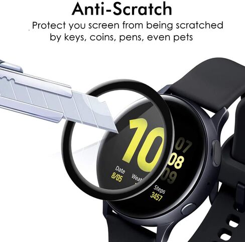 Compatible for HUAKUA Smart Watches Screen Protector, [3 Pack] 3D Full Coverage PET Screen Protector Film Compatible for HUAKUA H2 1.38 Inches Smart Watch (3 Pack) in Saudi Arabia