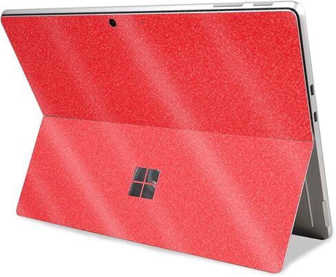 لامعة اللوحيات اللوحي البشرة المتوافقة مع Microsoft Surface Pro 11 (2024) - Red Red - Premium 3M Vinyl Protction Wrap Cover - من السهل تطبيق | مصنوع في الولايات المتحدة الأمريكية من قبل Mayyskins in Kuwait