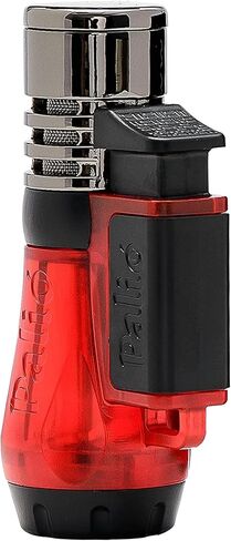 Palió Vesuvio Triple Jet Flame Torch Wighter ، Flame Apex Flame للإضاءة الدقيقة واللمس ، خزان وقود شفاف للغاية ، أخضر (حزمة 2) in Kuwait