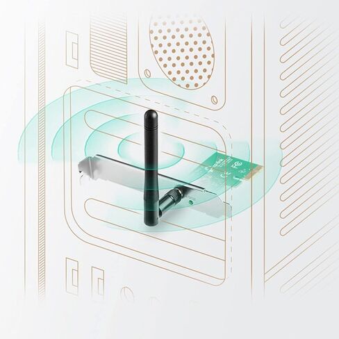 محول TP-Link N150 اللاسلكي PCI-Express (TL-WN781ND) in Kuwait