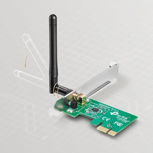 محول TP-Link N150 اللاسلكي PCI-Express (TL-WN781ND) in Kuwait