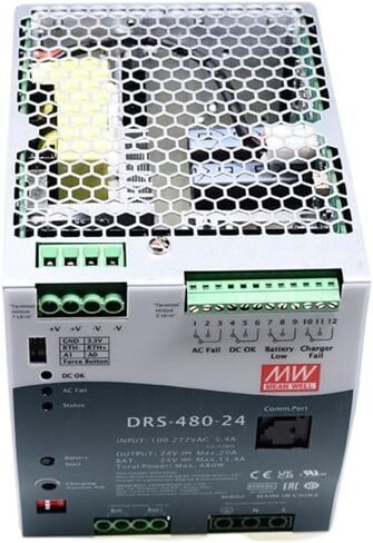 يعني Well DRS 240W 48V 3.85A Switching Power Supply DRS-240-48 AC-DC DIN UPS in Kuwait