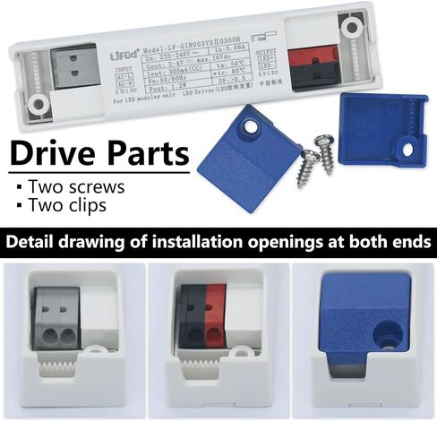1-3W LED Driver LF-GIRxxxYS Input AC 220-240V 300mA 350mA 600mA 700mA Output 2-4V LED Power Supply Lighting 1pcs(1.4W 350mA) in Saudi Arabia
