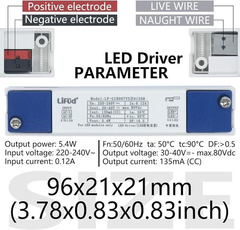 LF-GIRxxxYS 3W 5.4W 6.4 W 7W 7.2W LED Driver DC5-10V DC30-40V LED PanelLight Power AC220V 240V Lighting 1pcs(7W DC5-10V 700mA) in Saudi Arabia