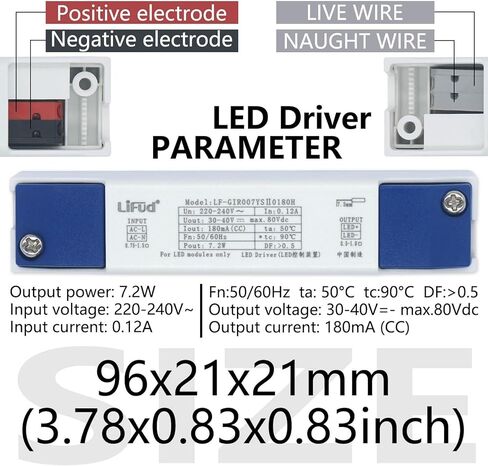 LF-GIRxxxYS 3W 5.4W 6.4 W 7W 7.2W LED Driver DC5-10V DC30-40V LED PanelLight Power AC220V 240V Lighting 1pcs(7W DC5-10V 700mA) in Saudi Arabia