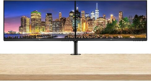HP P27V G4 27 بوصة IPS LED LED شاشة 2 حزمة الحزمة مع FHD 1920 × 1080 ، مرشح الضوء الأزرق ، HDMI ، VGA ، مكتب شاشة المكتب in Kuwait