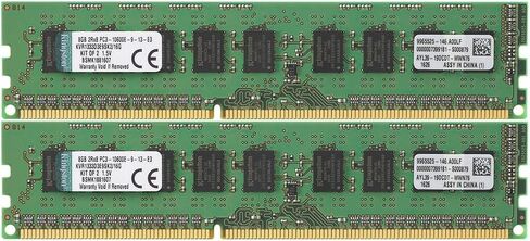 Kingston KVR1333D3E9SK2/16G DDR3-1333 16GB(2X 8GB) 1Gx72 ECC CL9 Server Memory Kit in Saudi Arabia