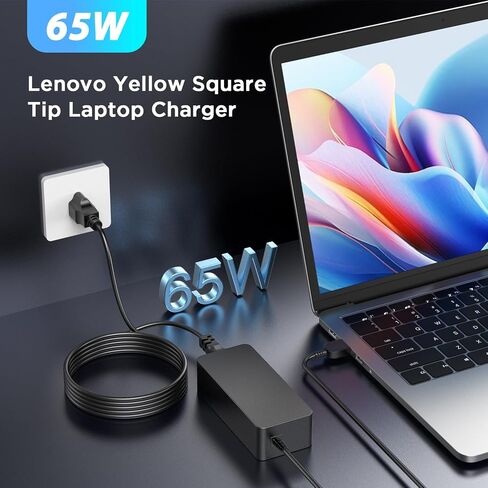 65W شاحن كمبيوتر محمول متوافق مع Lenovo ThinkPad T470 T470S T460 E531 E570 E560 L470 L460 L440 T440 T450 T540P X270 X250 X240 ADLX65NLC2A ADLX6 in Kuwait