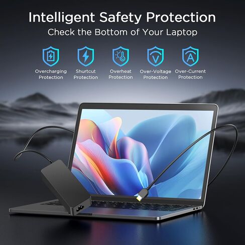 65W شاحن كمبيوتر محمول متوافق مع Lenovo ThinkPad T470 T470S T460 E531 E570 E560 L470 L460 L440 T440 T450 T540P X270 X250 X240 ADLX65NLC2A ADLX6 in Kuwait