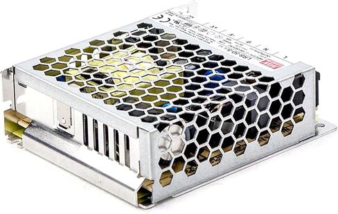 LRS-50-5 Single Output Switching Power Supply, 5V 10A 50W, 83% Efficiency, 300VAC Surge, -22°F~+158°F, 16,400ft Operation, Ovt. Cat. III, 100% Burn-in, UL/CE, Industrial in Kuwait