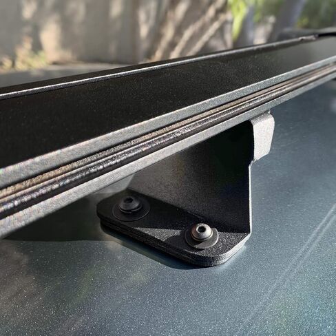 Go Rhino SRM Mounting Kit - 4 Fixed Mounts | Mild Steel, Textured Black | 5910001T | Fits Go Rhino SRM300, SRM400, SRM500, & SRM600 Roof Racks in Saudi Arabia