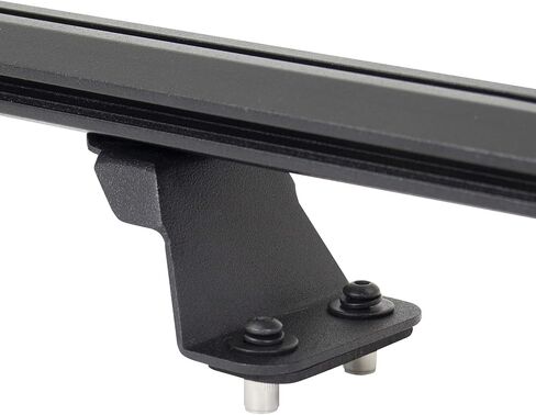 Go Rhino SRM Mounting Kit - 4 Fixed Mounts | Mild Steel, Textured Black | 5910001T | Fits Go Rhino SRM300, SRM400, SRM500, & SRM600 Roof Racks in Saudi Arabia