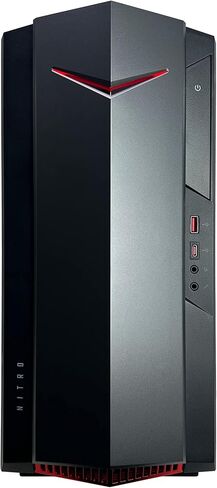 Acer Nitro 50 N50 Gaming Desktop Computer-12th Gen Intel Core i5-12400f 6-core حتى 4.40 جيجا هرتز CPU ، 32GB RAM ، 2TB NVME SSD + 6TB HDD ، GEFORCE GTX 1650 4GB Graphics ، Intel Wi-Fi 6 ، Windows 11 Pro in Saudi Arabia
