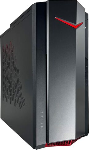 Acer Nitro 50 N50 Gaming Desktop Computer-12th Gen Intel Core i5-12400f 6-core حتى 4.40 جيجا هرتز CPU ، 32GB RAM ، 2TB NVME SSD + 6TB HDD ، GEFORCE GTX 1650 4GB Graphics ، Intel Wi-Fi 6 ، Windows 11 Pro in Saudi Arabia