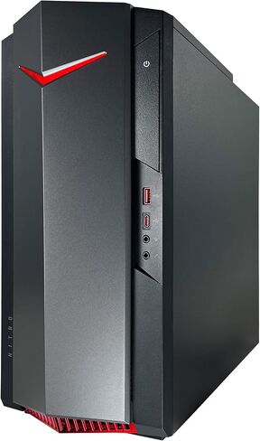 Acer Nitro 50 N50 Gaming Desktop Computer-12th Gen Intel Core i5-12400f 6-core حتى 4.40 جيجا هرتز CPU ، 32GB RAM ، 2TB NVME SSD + 6TB HDD ، GEFORCE GTX 1650 4GB Graphics ، Intel Wi-Fi 6 ، Windows 11 Pro in Saudi Arabia