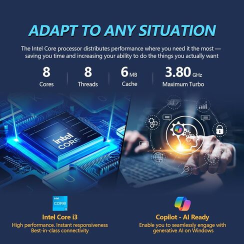 HP 2025 17 بوصة كمبيوتر محمول شاشة تعمل باللمس ، 17.3 شاشة HD+ تعمل باللمس ، Intel Core I3 (8 cores) ، 32 جيجابايت من ذاكرة الوصول العشوائي 1TB SSD+ 128GB UFS ، Windows 11 Pro Lifetime Office ، Pad Pad Comp in Saudi Arabia