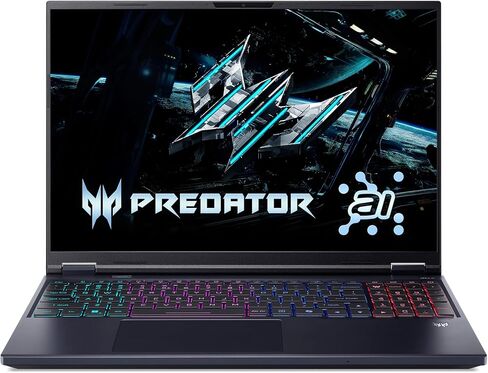 Acer Predator Helios Neo 16" WQXGA 240Hz AI Gaming Laptop Intel Core Ultra 9 275HX 16GB RAM 1TB SSD NVIDIA GeForce RTX 5070Ti Graphics Abyssal Black in Kuwait