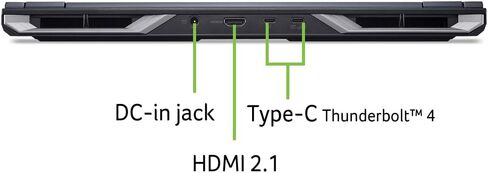 Acer Predator Helios Neo 16" WQXGA 240Hz AI Gaming Laptop Intel Core Ultra 9 275HX 16GB RAM 1TB SSD NVIDIA GeForce RTX 5070Ti Graphics Abyssal Black in Kuwait