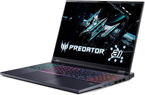 Acer Predator Helios Neo 16" WQXGA 240Hz AI Gaming Laptop Intel Core Ultra 9 275HX 16GB RAM 1TB SSD NVIDIA GeForce RTX 5070Ti Graphics Abyssal Black in Kuwait