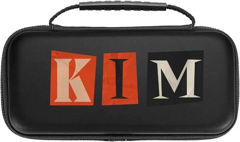 Carrying Switch Case For Nintendo Switch/Switch OLED, with 20 Games Vintage Custom Name Protective Travel Case Pouch for Console & Accessories WC19 in Saudi Arabia