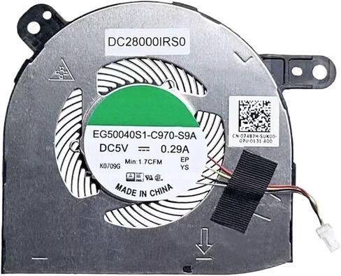07487H 7487H Laptop Cooling Fan for Latitude 5290 5285 2in1 Fan 0HFV18 HFV18 EG50040S1-C970-S9A DC5V 0.29A in Saudi Arabia
