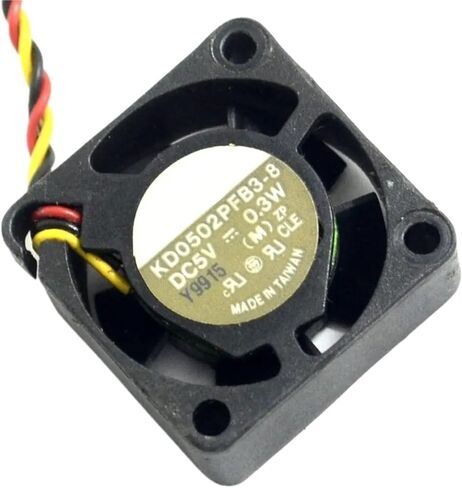 1pc 2.5CM 25mm Notebook Hard Cooling Fan 2510 5V 0.3W KD0502PFB3-8 25 * 25 * 10mm in Saudi Arabia