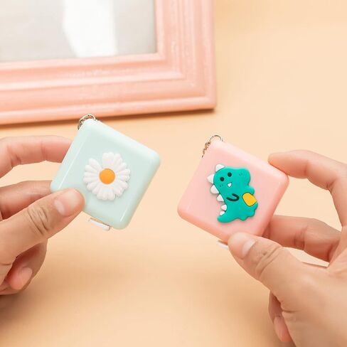 10 PCS Measuring Tape for Body,Mini Tape Measure Retractable Pocket,60-Inch Soft Body Tailor Sewing Ruler Bulk,Craft Cloth Measure Ruler for Kids Knitting School Kindergarten Teacher Travel in Kuwait