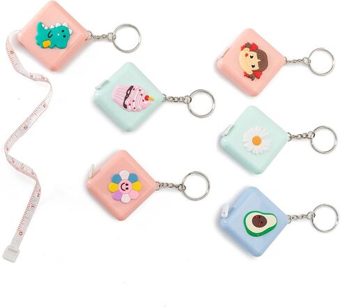 10 PCS Measuring Tape for Body,Mini Tape Measure Retractable Pocket,60-Inch Soft Body Tailor Sewing Ruler Bulk,Craft Cloth Measure Ruler for Kids Knitting School Kindergarten Teacher Travel in Kuwait