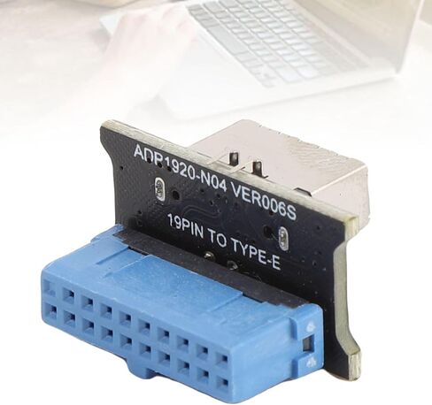 محول Cuifati 5GBPS USB 3 ، بطاقة توسيع من 20 إلى 19 ، للوحة الأم للكمبيوتر ، يضمن محول الوزن الخفيف الاتصال الفوري مع أجهزة USB C دون أي متاعب in Kuwait