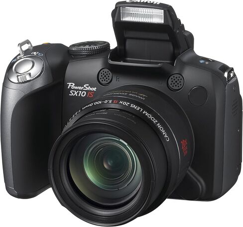 Canon Powershot SX10IS 10MP Digital Camera with 20x Wide Angle Optical Image Stabilized Zoom in Saudi Arabia