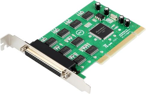 MM-PCI16C1058-8S PCI إلى 8-PORT RS232 بطاقة المحول التسلسلي 926.1KBPS سطح المكتب COM مع 1 إلى 8 DB9 دعم الكابلات PCIIRQ مشاركة in Saudi Arabia